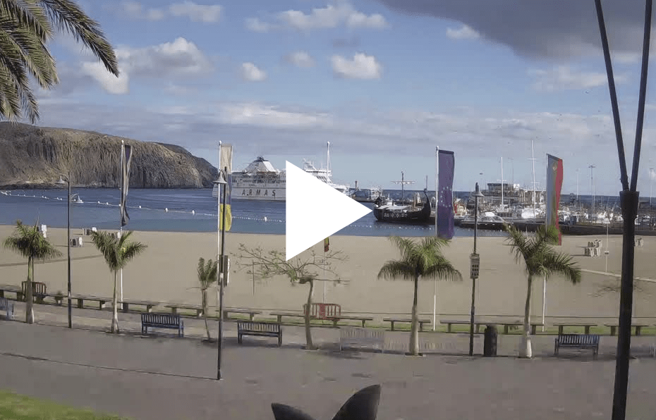 webcam en directo de la playa de los cristianos