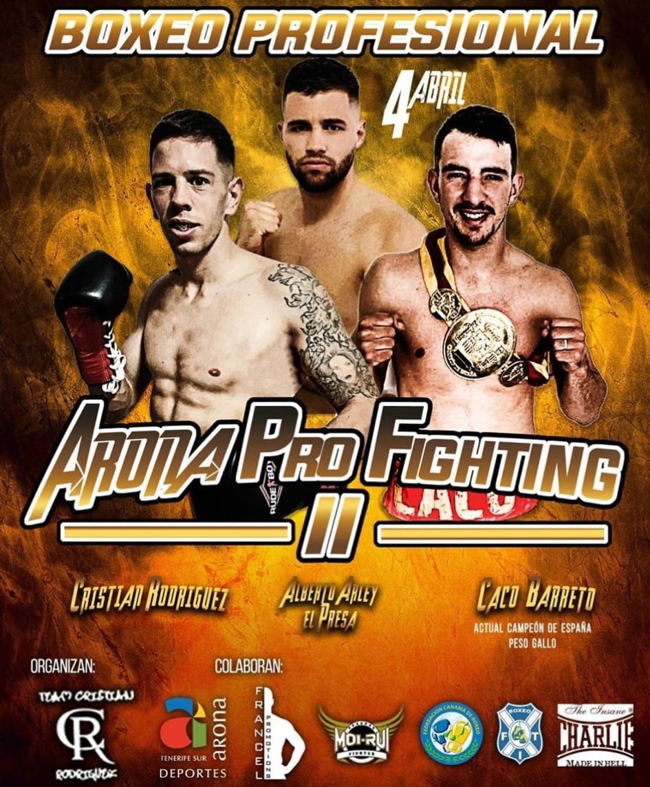 evento de boxeo en arona
