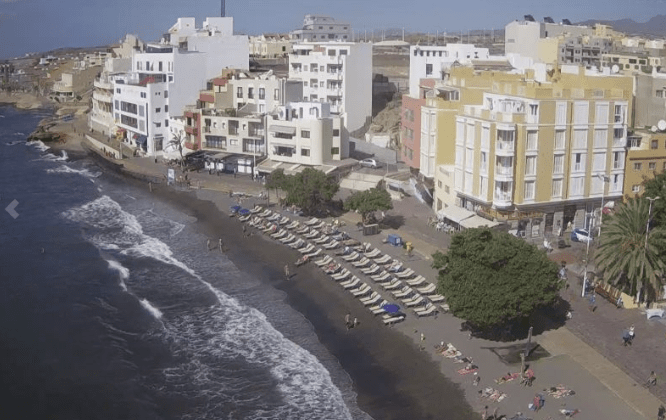 webcam playa el medano en granadilla