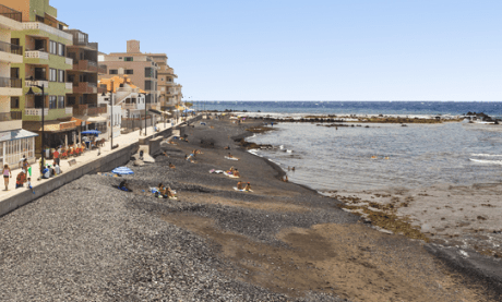 PLAYA DE LAS GALLETAS EN ARONA