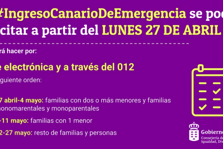 ingreso de emergencia canarias