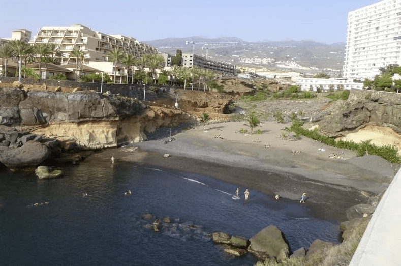 playa las galgas en playa paraíso en adeje