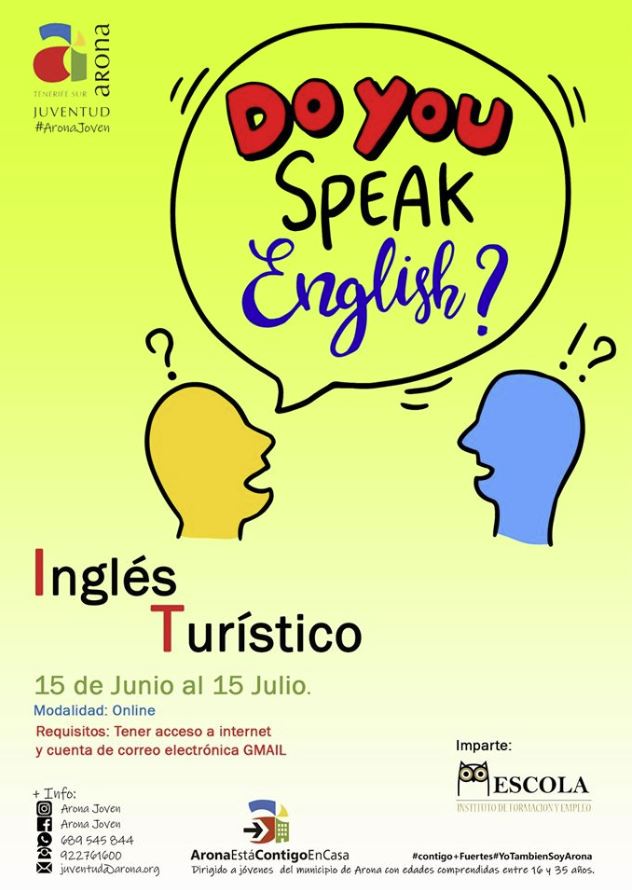 clases de ingles arona sur de tenerife los cristianos