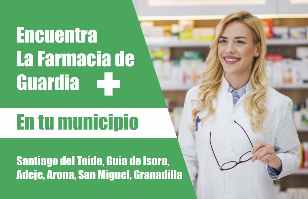 Farmacia de Guardia en Tenerife Sur Sur de Tenerife