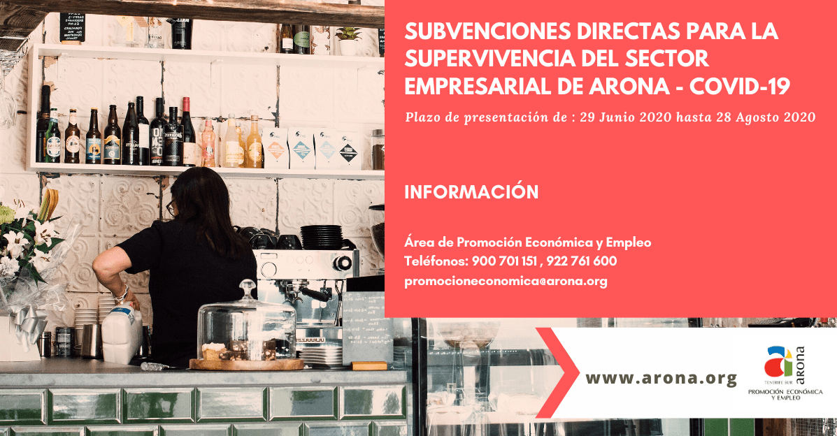 subvencion directa empresas arona