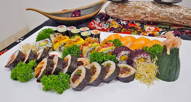 comer sushi en el sur de tenerife