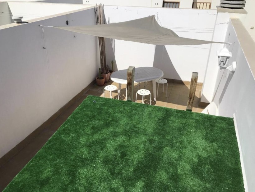 apartamento con terraza y vistas en el sur de tenerife
