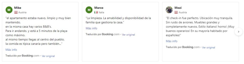 reseñas buenas en partamaento en los abrigo