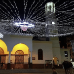 iglesia de los cristianos de noche