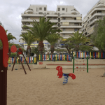 parque infantil de arena los cristianos tenerife