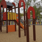 parque infantil para niños los cristianos